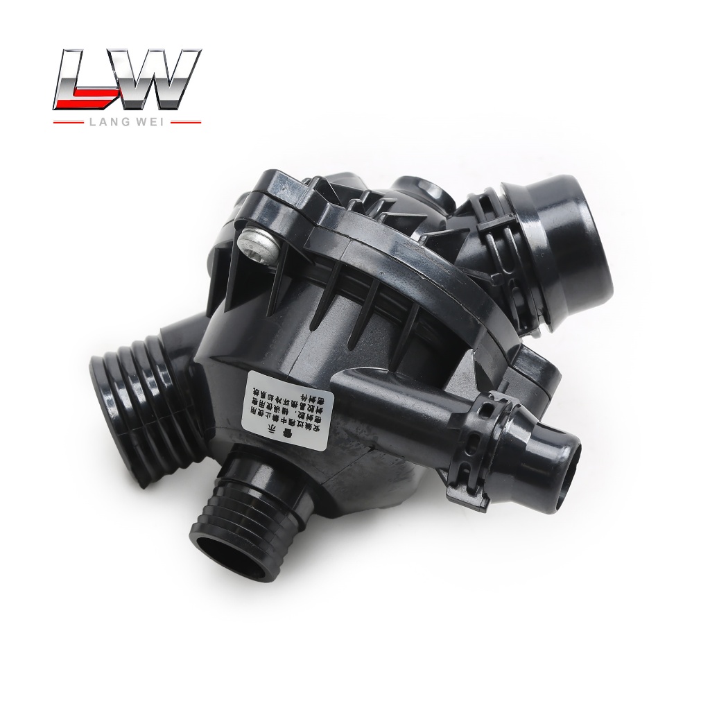เครื่องยนต์ Coolant Thermostat Fit สําหรับ BMW X1 X3 Z4 530i 630i E81 E87 E82 2.5/3.0L