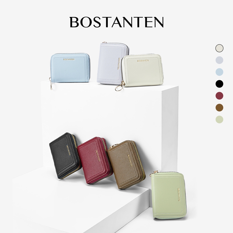 Bostanten Candy Wallet กระเป๋าสตางค์ใบเล็กผู้หญิงสีลูกกวาดพร้อมช่องใส่การ์ดหลายช่อง ใช้งานได้จริงและสะดวกสบาย มาพร้อมเชือกเส้นเล็ก
