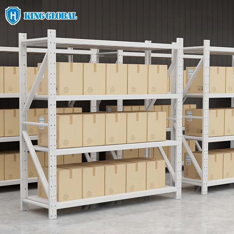 ชั้นเหล็ก KING GLOBAL 4 ชั้น สูง 2 เมตร ขนาด 120/150/200 ซม. รับน้ำหนัก 250kg/ชั้น ถอดประกอบได้