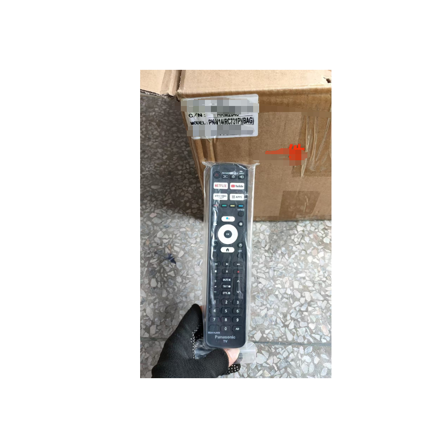 Panasonic voice Smart TV Remote พร้อมคําสั่งเสียง (ปุ่ม NETFLIX/ปุ่ม YouTube) RC731P Smart TV
