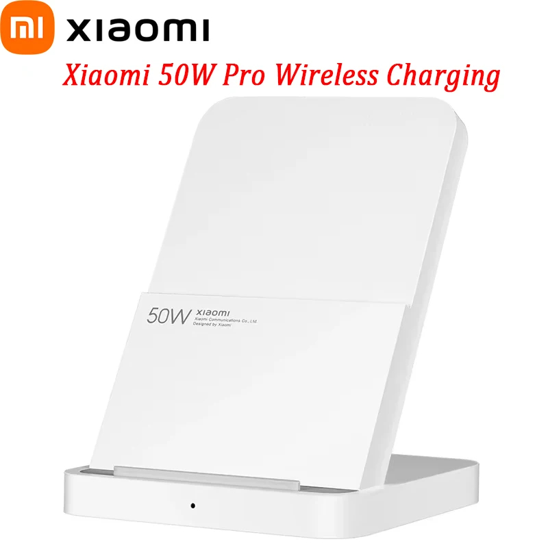Xiaomi 50W Pro ไร้สายชาร์จแนวตั้ง Air-Cooling Fast CHARGING Qi สําหรับ Xiaomi 13 Pro/12S Ultra/10 เดิม