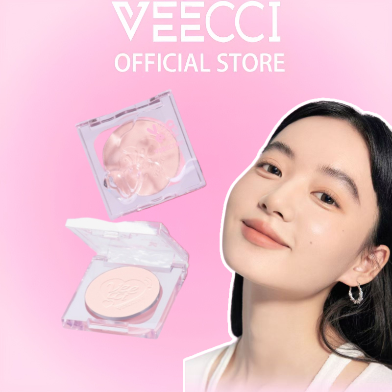 VEECCI ไฮไลท์ พาเลท เนื้อด้าน ไฮไลต์ ซ่อมแซมร่องรอยฉีกขาด แป้งละเอียด สีผิวสม่ำเสมอ แบบพกพา  (3g)