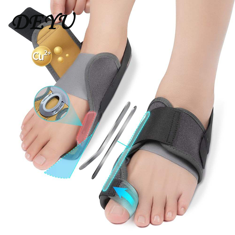 DEYU Orthopedic Toe Straightener Bunion Toe Corrector เหมาะกับ Bunion Spline Relief ปรับ Knob Bunion