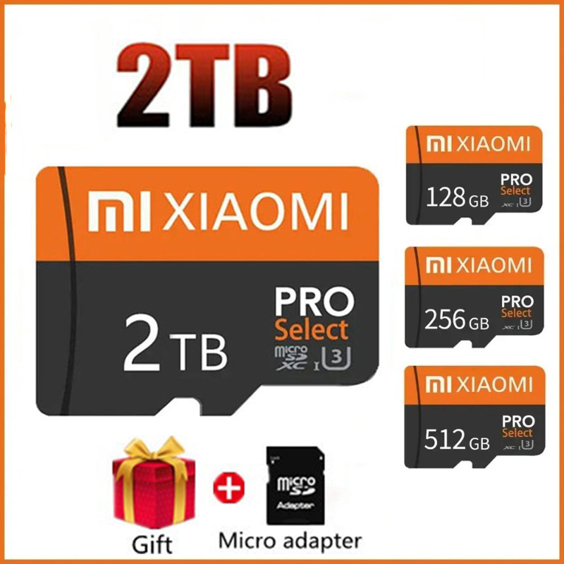 2TB Micro 32GB 64GB 128GB 256GB 1TB 512GB Micro/TF/TFSD การ์ดหน่วยความจําแฟลช
