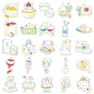 ตลก 50 ชิ้นเวลาสันทนาการธีมสติกเกอร์กันน้ําสําหรับ แก้วน้ํา แล็ปท็อปเคสโทรศัพท์สติกเกอร์รถ กราฟฟิตี สร้างสรรค์ ทําเอง