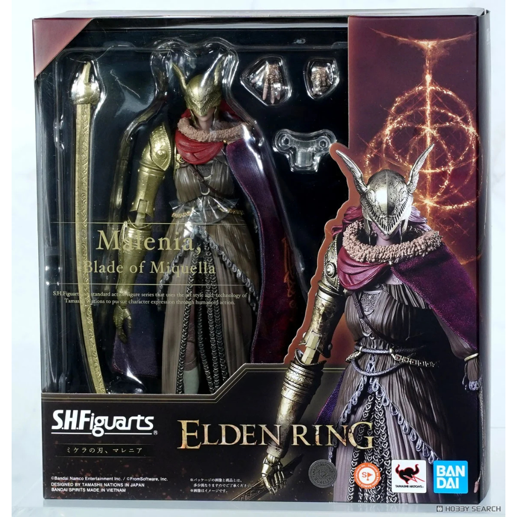 [คลังสินค้าพร้อม]บุคลิกภาพของแท้/BANDAI SHF ELDEN RING Malenia model