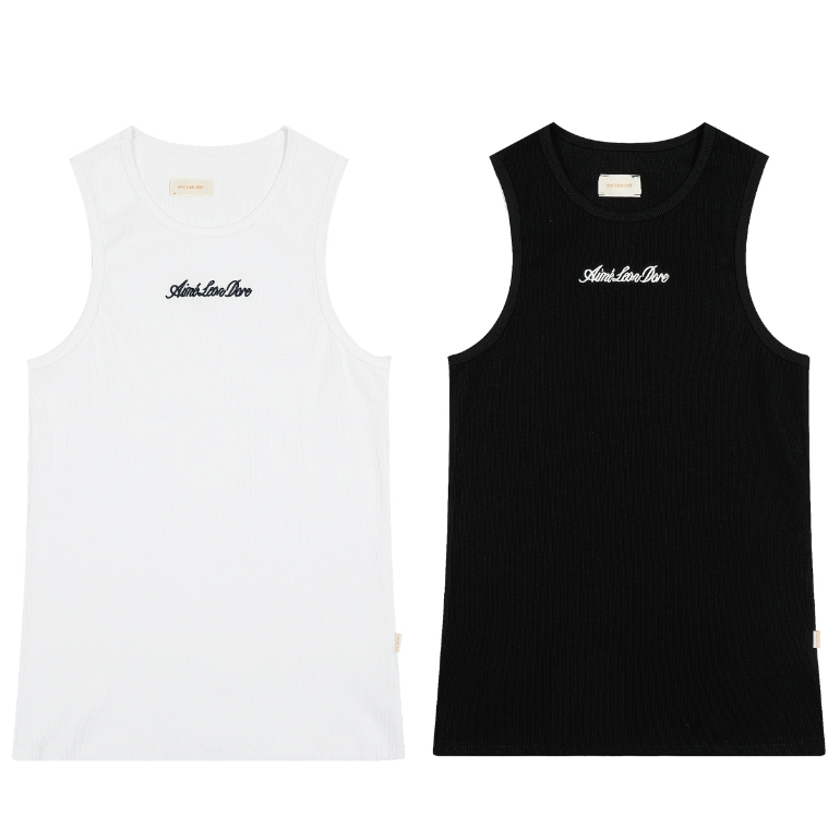 เสื้อกั๊กปักลายดอกไม้ สีดำและสีขาว สำหรับทั้งผู้ชายและผู้หญิง