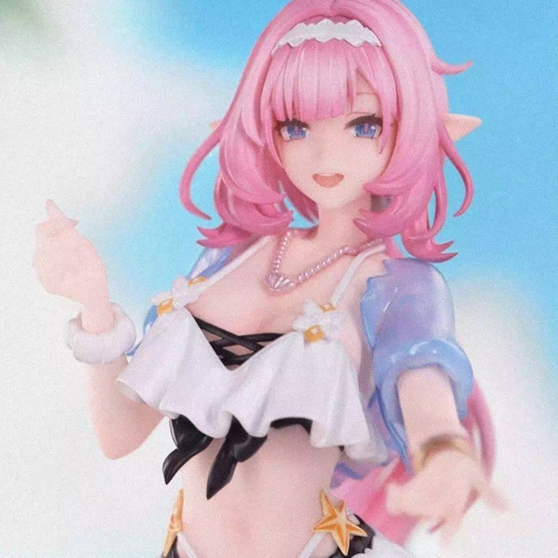 เกม Honkai Star Rail Cyrene Elysia รูปชุดว่ายน้ําสไตล์ pvc ของเล่นเครื่องประดับรถ