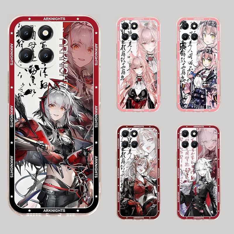 Honor X8A X8B X8 X7A X7C X7B X5B X5B plus X6A X6B 4G 5G Plus ArKnights Casing Soft Case Cover
