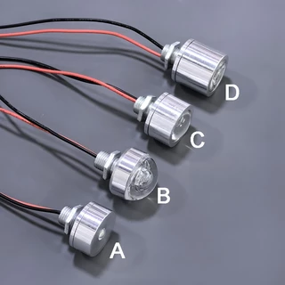 DC 3V 5V 12V 24V Mini LED หลอดไฟสีสันสดใสโคมไฟสปอตไลท์สําหรับตกแต่ง