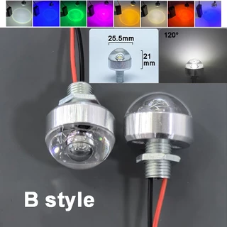 DC 3V 5V 12V 24V Mini LED หลอดไฟสีสันสดใสโคมไฟสปอตไลท์สําหรับตกแต่ง