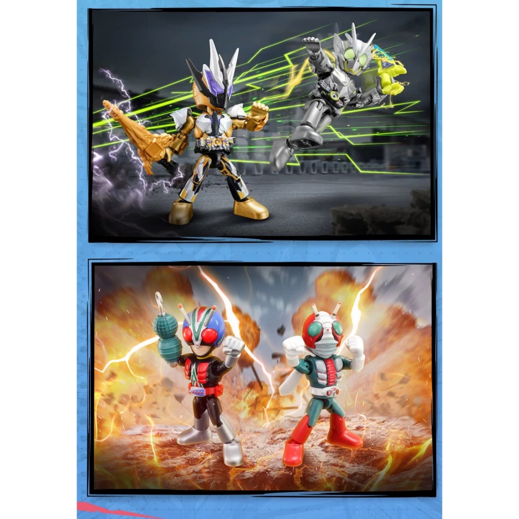 ★ MYTHBOX ★ ของแท้ blokees bruco KAMEN RIDER Starlight รุ่น Vol.04 Awakening Elevation Blokees kamen Rider Starlight การแข่งขันอะนิเมะของเล่นเด็กของขวัญ ★ ซ่อนเร้น - รูปที่ 5