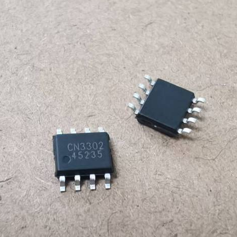 ((10 ชิ้น) ของแท้ผลิตภัณฑ์ CN3302 Patch SOP-8 PFM Booster Type Dual-ส่วนแบตเตอรี่ลิเธียมชาร์จชิปคอนโทรลเลอร์