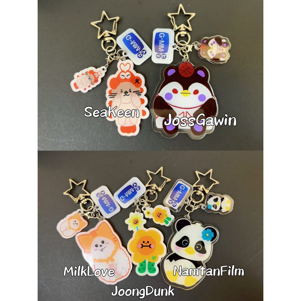 GMM Baby Bag Pendant Key Phone Pendant School Bag Pendant Acrylic Pendant Keychain