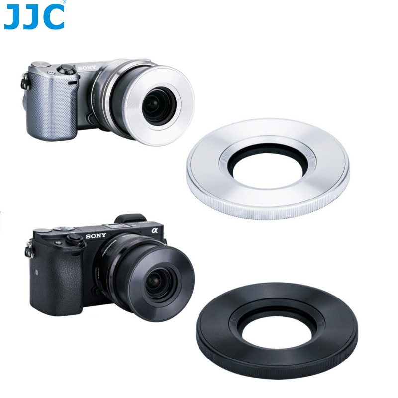 JJC Auto Lens Cap ฝาปิดเลนส์อัตโนมัติ สำหรับ Sony E PZ 16-50mm F3.5-5.6 OSS II & FE 28-60mm F4-5.6 SELP16502 SELP1650 SEL2860