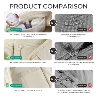 BAGSMART กระเป๋า ความจุขนาดใหญ่ กระเป๋าฟิตเนส แบบแยกแห้ง และเปียก Travel Duffel Bag Gym Bag