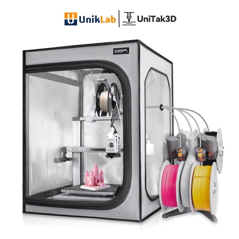 【UniTak3D】3D Printer Enclosure for Bambu Lab A1/A1 Mini-ฝาครอบเครื่องพิมพ์ 3 มิติทนไฟและกันฝุ่นขนาดใ