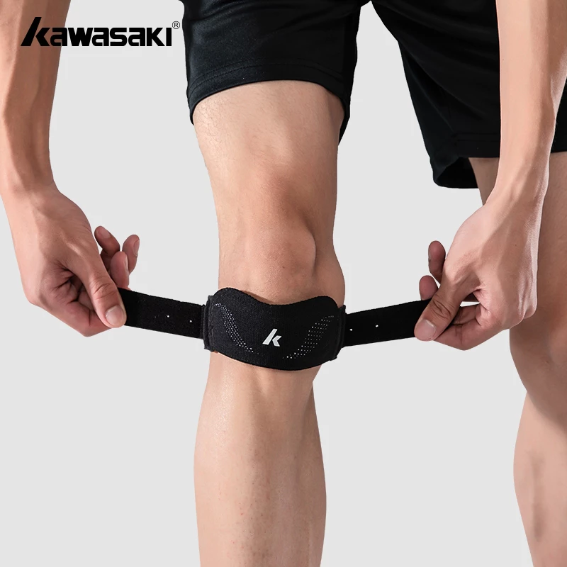 Kawasaki กีฬาเข่า Guards Master MAX Patellar เข่า Protector K1E00-C3450 & K1E00-C3451 & K1E00-C3456 บาสเกตบอลวิ่งแบดมินตันเข่า Guards Joint Professional