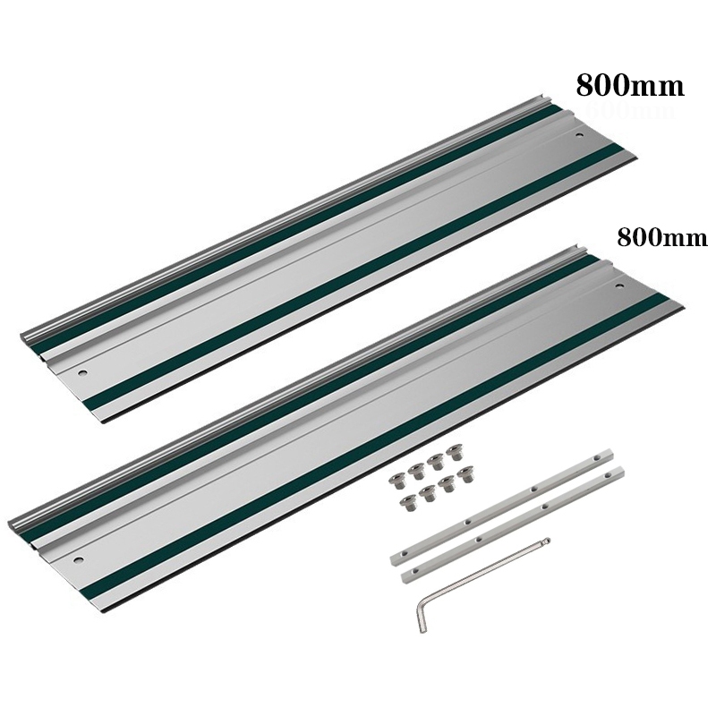 1600 มม.Track Saw Track คู่มือรางอลูมิเนียม Extruderd รางสําหรับเลื่อยวงเดือน Track ตรงตัด DIY งานไม