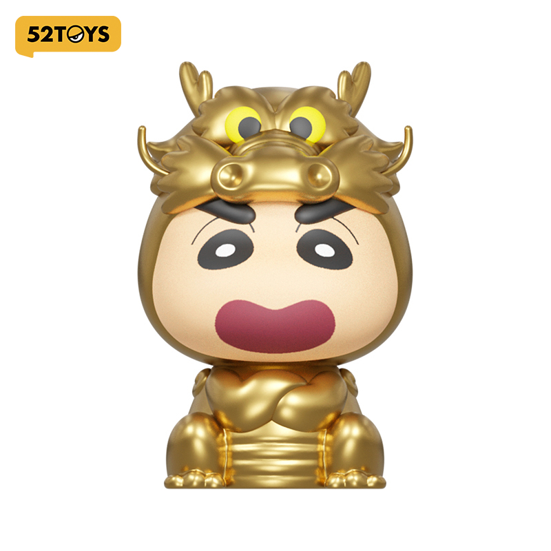 52TOYS Crayon Shinchan Year of The Dragon series- Mini Figure (Golden) Figure Toy