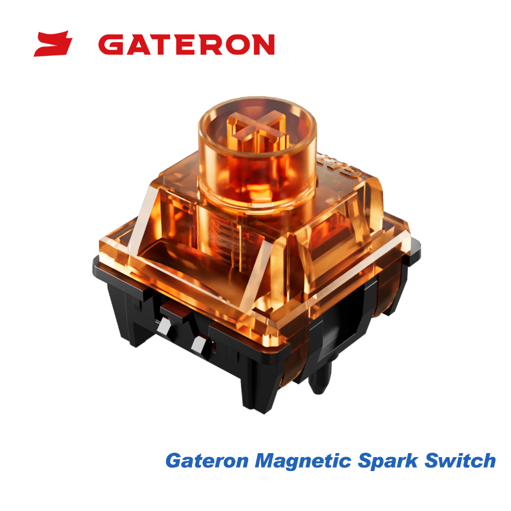 Gateron Magnetic Spark Switch Linear Switch Hall Effect Magnetic Switch คีย์บอร์ด RT HE Switch