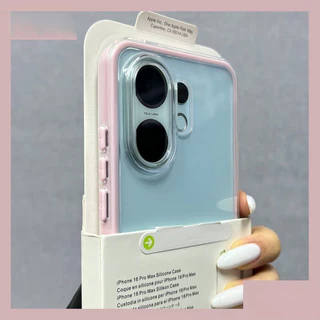2-in-1 Casing เคสกันกระแทกแบบใสสําหรับ Vivo X200 FE x200fe Case เคสใส neo case เคสโทรศัพท์ soft case ขัด simple yellow aesthetic Protector