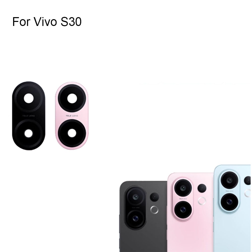 สําหรับ Vivo S30 เปลี่ยนเลนส์กล้องด้านหลังด้านหลังสําหรับ Vivo S 30 ชิ้นส่วนเลนส์แก้ว