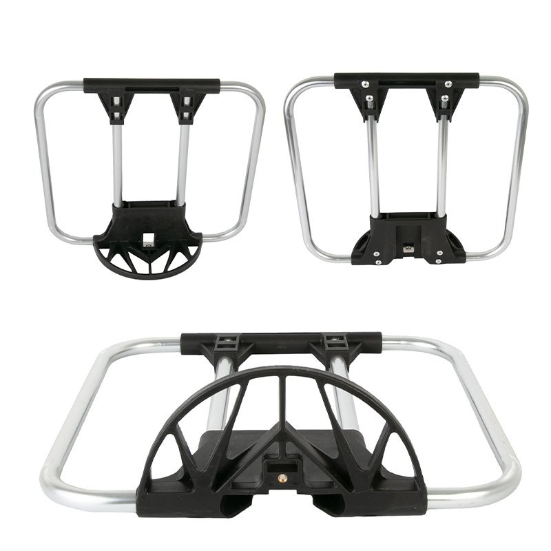 ชั้นวางกระเป๋าจักรยานสําหรับ Brompton จักรยานพับกระเป๋าด้านหน้า Bracket กระเป๋าเป้สะพายหลัง Carrier Block กรอบแบนอลูมิเนียม