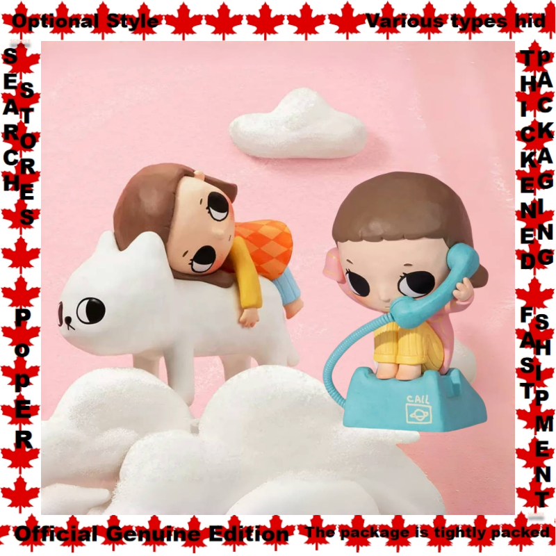 Optional Styles Kitten Hug Nyota POPMART Nyota Fluffy Life Series Doll Garage Kit Blind box See Love