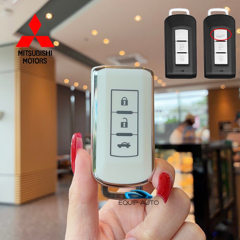 ปลอกกุญแจ Mitsubishi Outlander/Mirage/Pajero Mitsubishi Attrage/Triton/ASX เคสกุญแจ Mitsubishi 2/3 ป