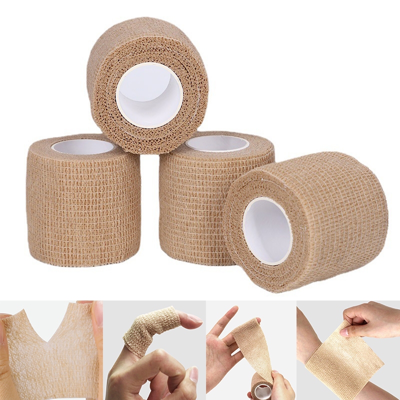 Qowine 6CM*20M Foam Bandage Elbow & Knee Pads Film Foam Underwrap Athletic Tape TH
