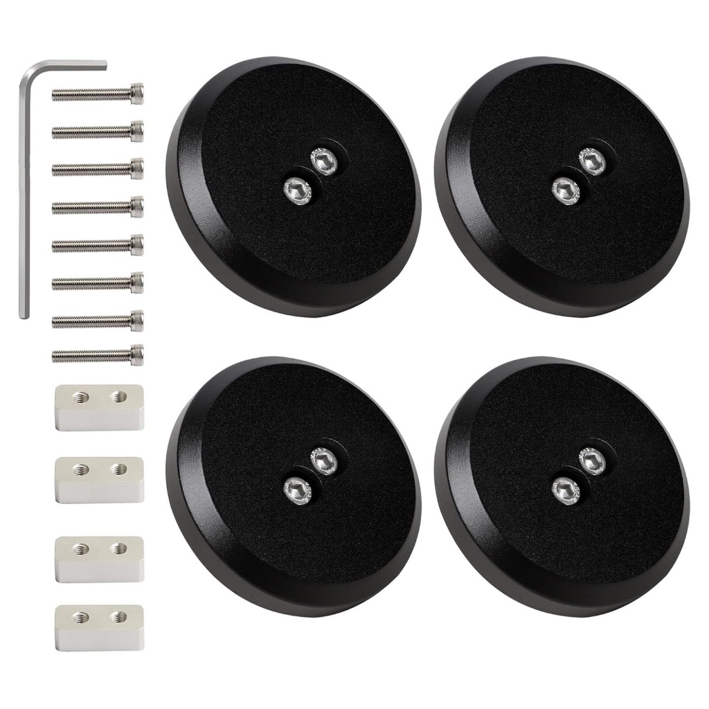 Jack Pad Lifting Pucks – Billet Aluminium สําหรับ Corvette C5-C8, Porsche (4 Pack)