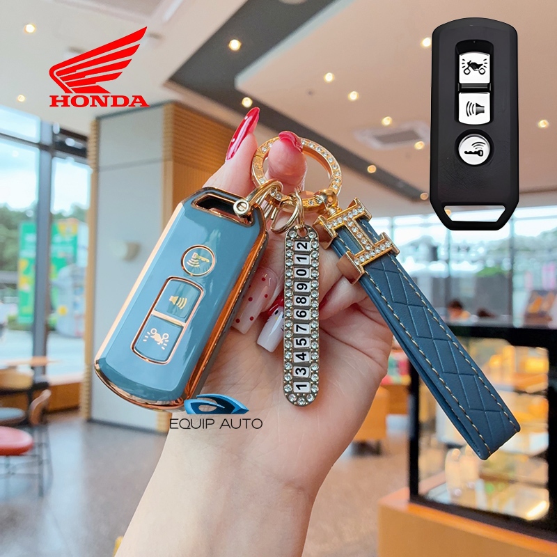 Honda PCX150/SH150/SH Mode/SH 125-150/ เคสกุญแจ Honda PCX/ADV/FORZA 300/NS110R/สกู๊ตเตอร์ Key Cove Honda รถจักรยานยนต์ Key Protect Shell