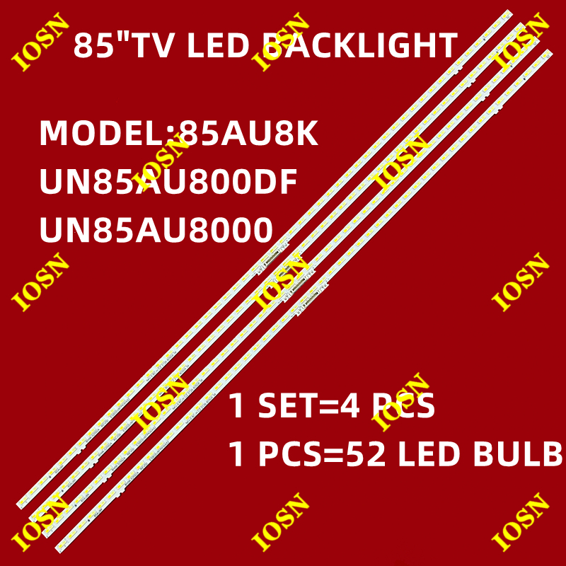 ใหม่ 1 ชุด SAMSUNG 85 "TV LED BACKLIGHT 85AU8K UN85AU800DF UN85AU8000 BN96-52592A ES85SV8FPKWA52 LM4