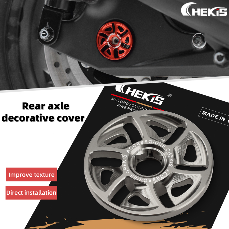 Chekis สําหรับ ZONTES 350D 350E 350M 368D ดัดแปลงป้องกันเพลาด้านหลัง swingarm ฝาครอบอลูมิเนียมอุปกรณ์ตกแต่ง 350 D E M