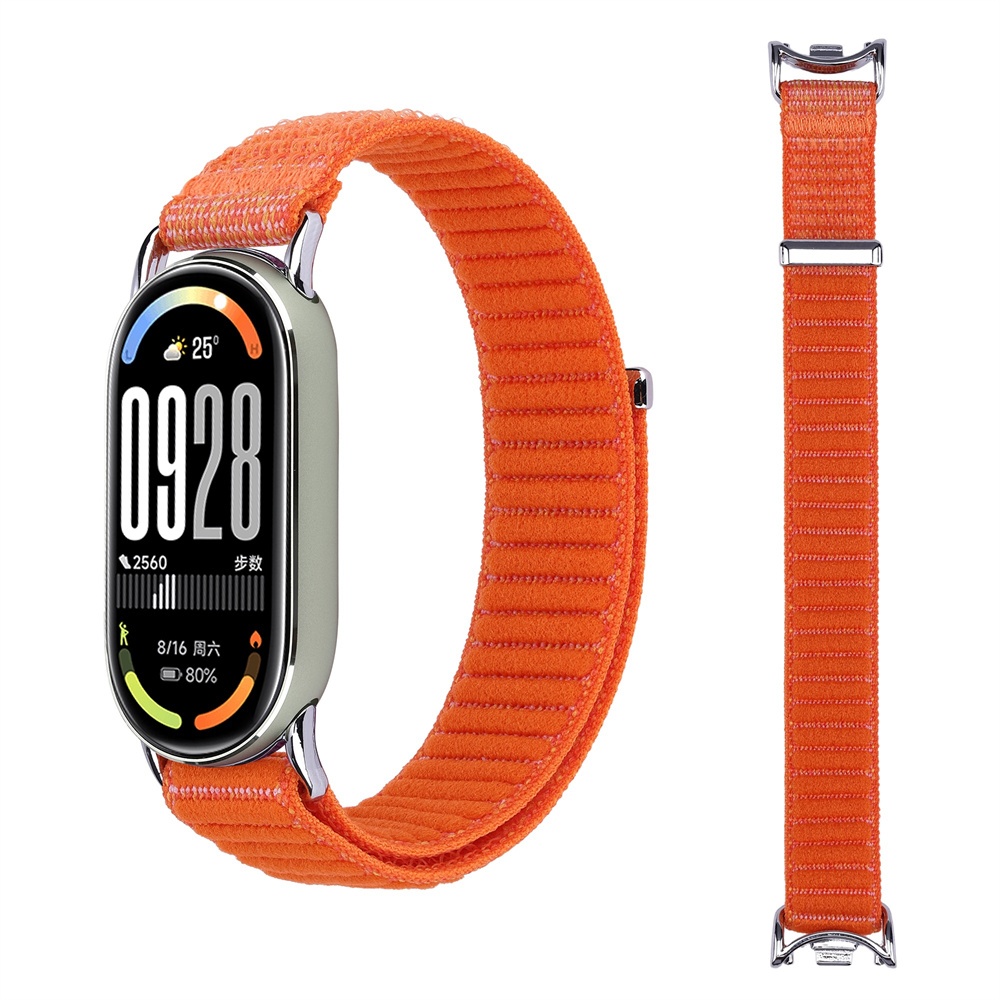 สายรัดทออุปกรณ์เสริมสร้อยข้อมือไนลอนระบายอากาศสําหรับ Xiaomi Smart Band 10 9 8 / Band 10 Ceramic Edition ราคา ถูกที่สุด ดีลบีเคเค แกลเลอรีภาพที่ 6