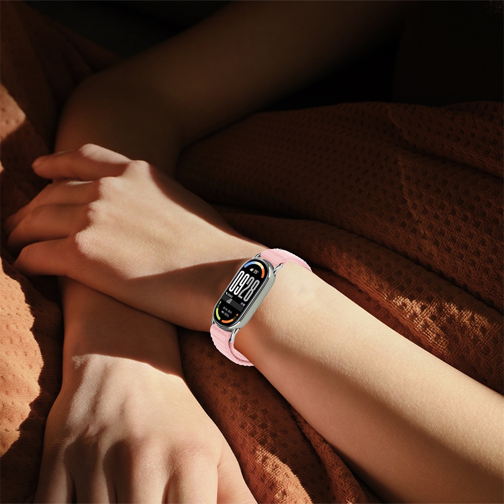 สายรัดทออุปกรณ์เสริมสร้อยข้อมือไนลอนระบายอากาศสําหรับ Xiaomi Smart Band 10 9 8 / Band 10 Ceramic Edition ราคา ถูกที่สุด ดีลบีเคเค แกลเลอรีภาพที่ 2