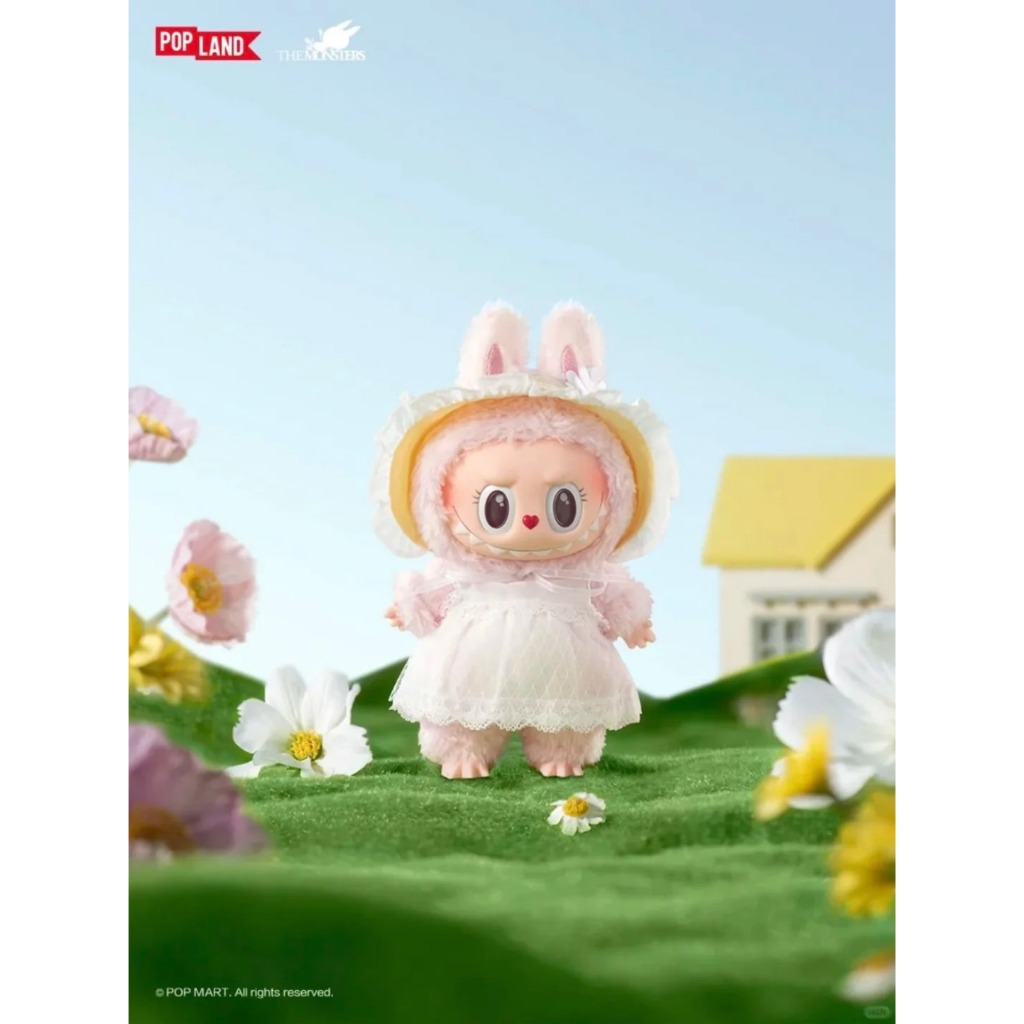 PopMart Labubu The Monsters Mokoko FALL INTO SPRING จี้ของเล่นตุ๊กตาหายาก