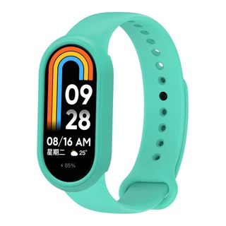สายซิลิโคน Sprot Band แบบนุ่ม + เคสสําหรับ Xiaomi Smart Band 10 / 10 Ceramic Edition / 9 / 8