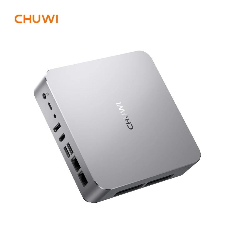 CHUWI AuBox Mini PC AMD Ryzen R7-8745 Windows 11 Pro WiFi 6