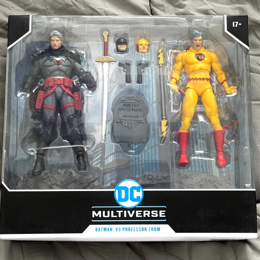McFarlane DC Multiverse Batman VS Reverse Flash Double Set Action Figure