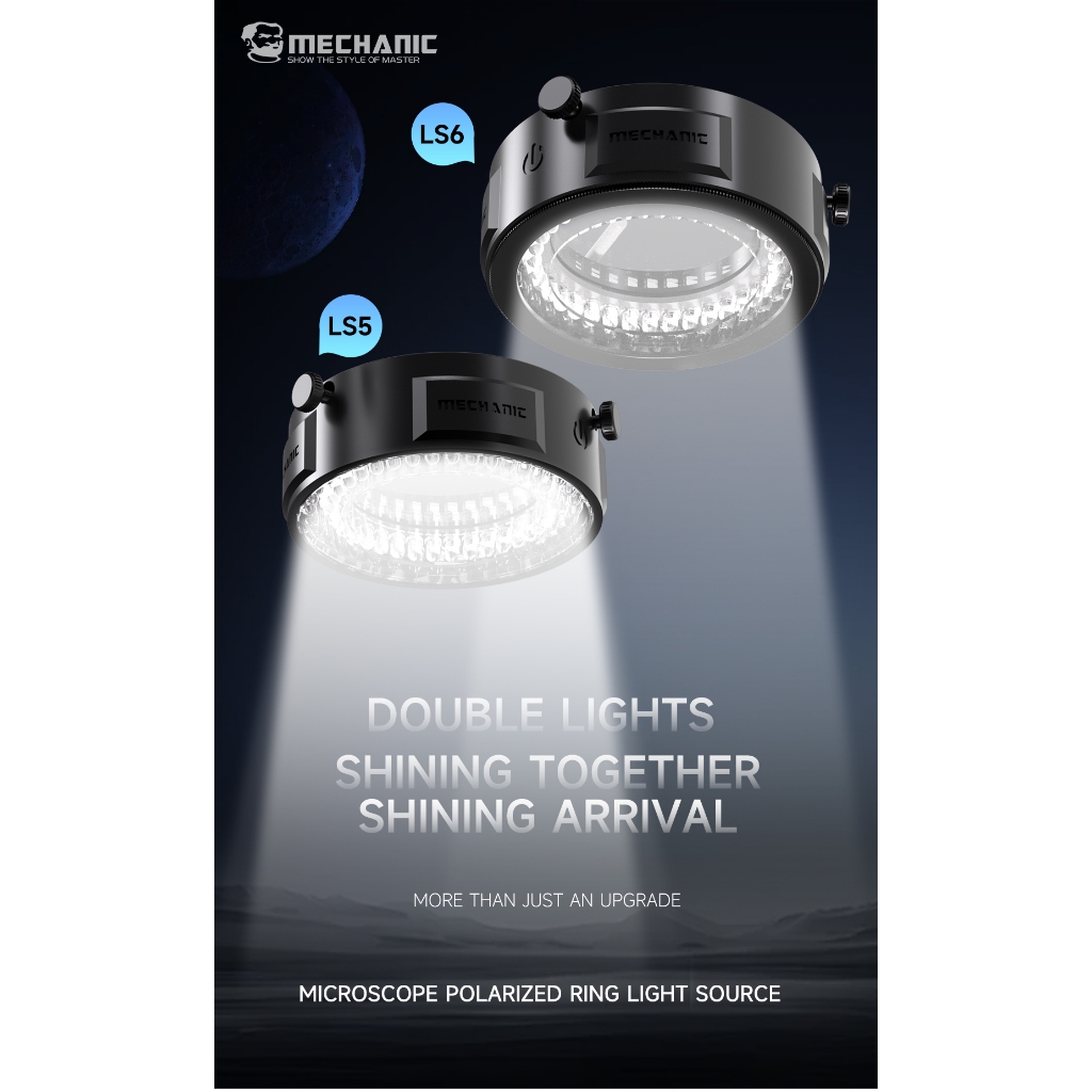 Mechanic LS5 แหล่งกําเนิดแสงวงแหวนกล้องจุลทรรศน์,กล้องจุลทรรศน์ LS5\กล้องจุลทรรศน์ LS6