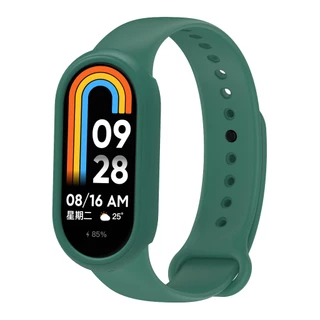 สายซิลิโคน Sprot Band แบบนุ่ม + เคสสําหรับ Xiaomi Smart Band 10 / 10 Ceramic Edition / 9 / 8