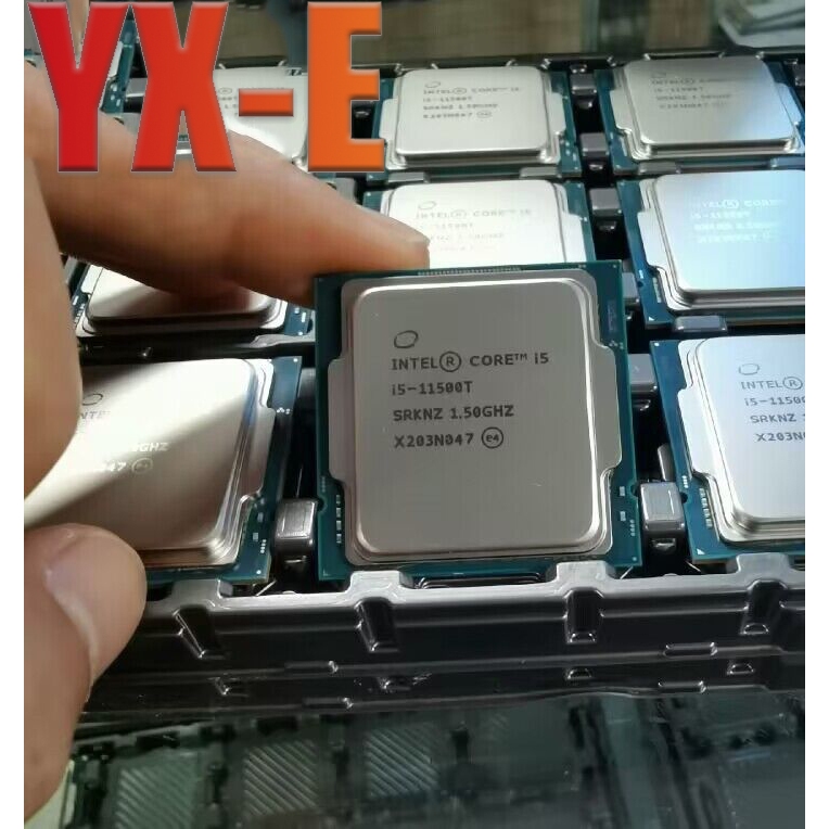 11Th Gen Core i5-11500T LGA 1200 CPU โปรเซสเซอร์ 6-Core 12MB 35W 1.50GHz DeskTop คอมพิวเตอร์