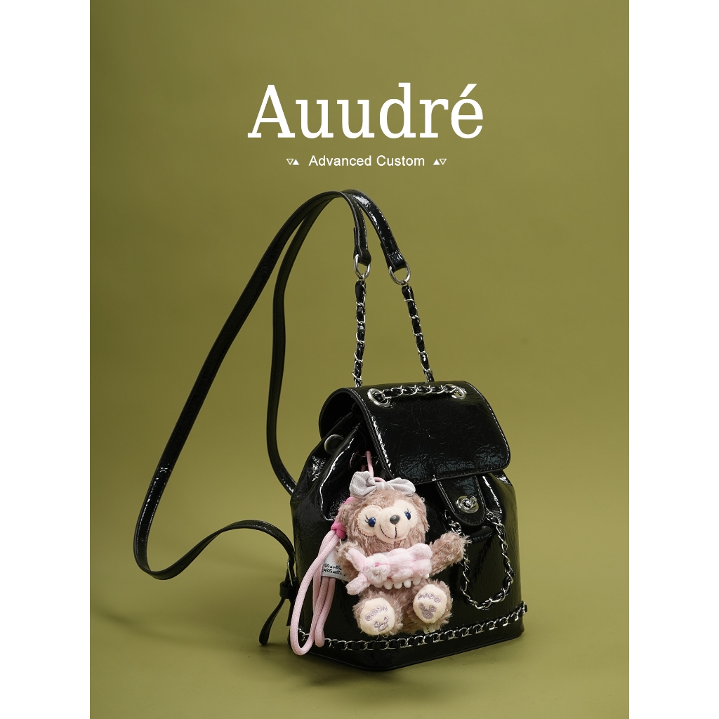 กระเป๋าเป้สะพายหลัง Auure สไตล์แฟชั่นสำหรับผู้หญิง ขนาดกะทัดรัด เหมาะสำหรับการเดินทางและการใช้งานในชีวิตประจำวัน