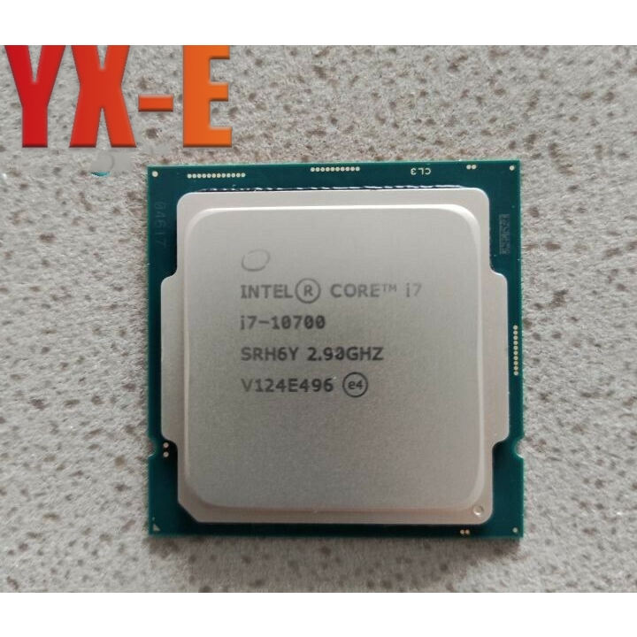10Th Gen Core i7-10700 LGA1200 โปรเซสเซอร์ CPU 8 Core 2.9GHz สูงสุด 4.80 GHz