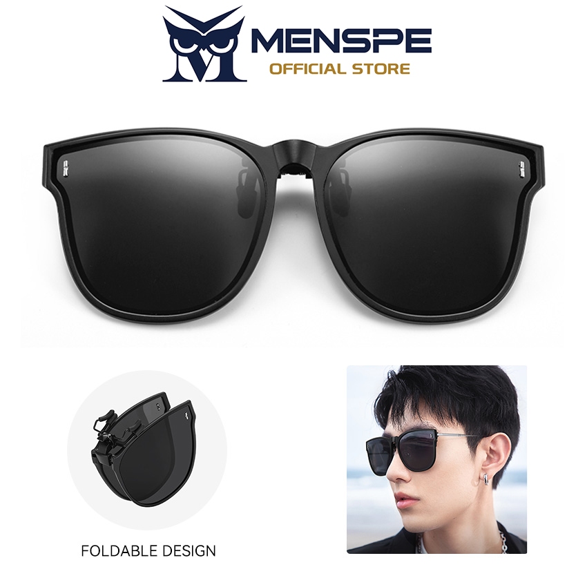 แว่นกันแดดแบบหนีบโพลาไรซ์ TR90 กรอบ Unisex ขนาดใหญ่น้ำหนักเบารองรับการใช้งานกลางแจ้งและป้องกันแสงสะท้อน