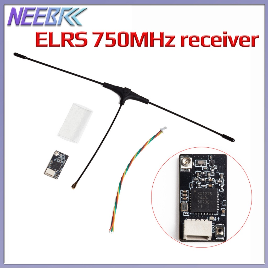 ELRS 750Mhz RX Long Range ExpressLRS Receiver สําหรับ FPV Long Range Drone Quadcopter DIY