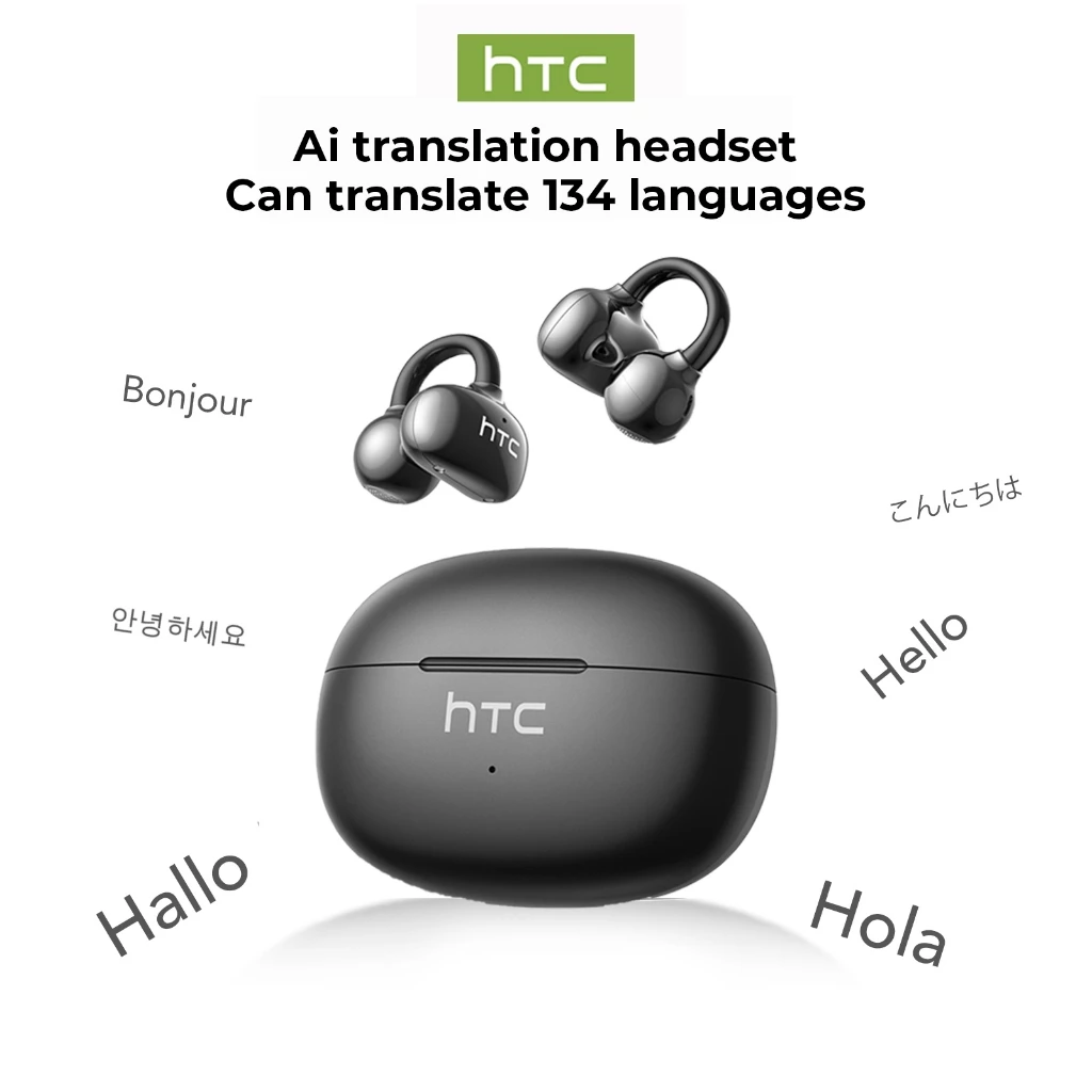 หูฟังไร้สาย HTC NE55 AI แปลภาษา Bluetooth 6.0 thumbnail 3