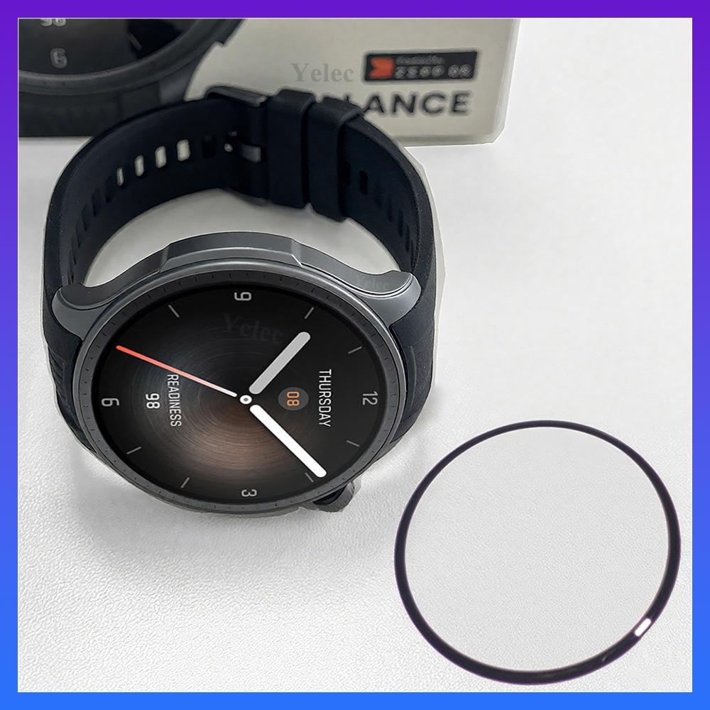 ตัวป้องกันหน้าจอสําหรับสมาร์ทวอทช์ Amazfit Balance, ฟิล์ม PMMA แบบใสครอบคลุมเต็มรูปแบบสําหรับสมดุล Amazfit
